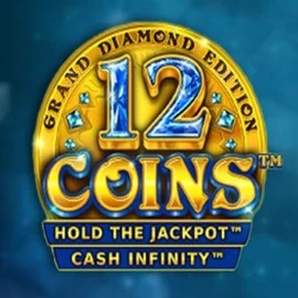 12 Coins Grand Diamond Edition casino game by Wazdan – featured logo at Wildsino Casino