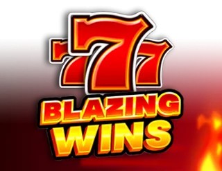 Blazing Wins logo by Playson at Wildsino Casino