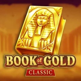 Book of Gold Classic slot logo by Playson at Wildsino CasinoBook of Gold Classic