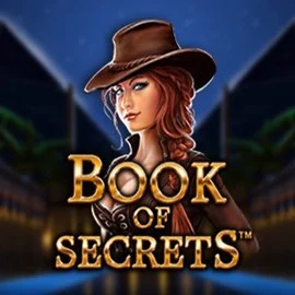 Book of Secrets online game logo by SYNOT Games on wildsinocasino.es