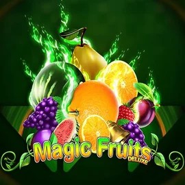 Magic Fruits Deluxe game by Wazdan – logo hosted on Wildsino Casino