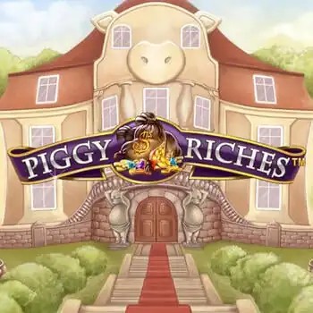 Piggy Riches slot visual from NetEnt available on wildsinocasino.es